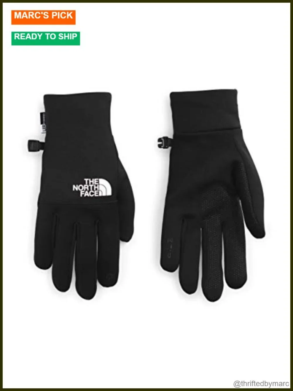 Touchscreen-Compatible Fleece Gloves with Silicone Grip, Recycled Polyester,
